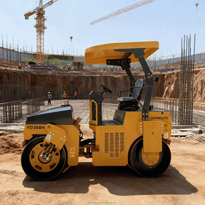 Rullo Vibrante Stradale a Doppio Tamburo YD360H da 3 Tonnellate per Manutenzione di Asfalto e Strade - Product Image 4