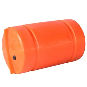 eco friendly floating cylinder buoy floating pontoon marine buoys water barrier