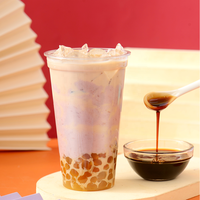 HENGZHI 2,5kg Geconcentreerde Caramel-smaaksiroop, veelzijdige fruitsiroop, premium smaakversterker voor Boba Bubble Tea ingrediënten