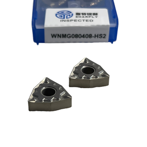 Zhuzhou WNMG080404-HS2 CNC lame <span class=keywords><strong>Double</strong></span> <span class=keywords><strong>face</strong></span> hexagonale en acier tournant Inserts Support personnalisé pour acier inoxydable fonte F - Product Image 5