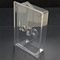 Caja de Embalaje con Tapa y Base de PET con Logotipo en Relieve, Forma Personalizada, para Figuras de Acción