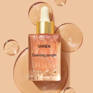 Oem Cuidado DE LA Piel Hidratante Suero <span class=keywords><strong>Facial</strong></span> Perfecto Auto-bronceado Cara Oscura Suero de Bronceado - Product Image 1