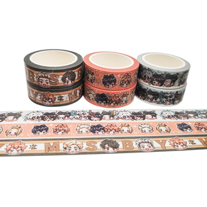 Tùy Chỉnh In Ấn Dễ Thương Sáng Tạo Cá Nhân Thiết Kế Khuyến Mại OEM Đáng Yêu Mô Hình Tùy Chỉnh In <span class=keywords><strong>Washi</strong></span> Băng - Product Image 2