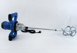 เครื่องผสมปูนซีเมนต์แบบพกพา 2400 วัตต์ พร้อมหัวตีแบบใบพัด สำหรับงานฉาบปูนและงานก่อสร้าง - Product Image 6