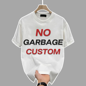 Camiseta Básica para Hombre, 100% Algodón, 220 g/m², Fabricante OEM, Personalizable con Estampado Gráfico, Eslogan, Lisa, Cuello Redondo, Corte Regular, Manga Corta, Talla S - Product Image 1