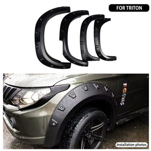 Guardabarros de ABS Negro de Alta Calidad para Mitsubishi Triton L200 2005-2015, Precio de Fábrica, Gran Venta - Product Image 2