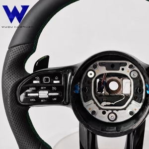 Volante in Pelle Leggero Aggiornato e Personalizzato Adatto per Mercedes Benz W204 W205 W212 W213 X166 X164 X253 X204 X167 <span class=keywords><strong>C218</strong></span> - Product Image 4