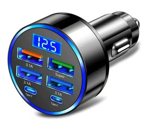 Caricabatterie USB Rapido per Auto 15W 3.1A Tipo C PD, Adattatore per <span class=keywords><strong>Ricarica</strong></span> Veloce per <span class=keywords><strong>iPhone</strong></span> 13 12 11 Pro Max - Product Image 1