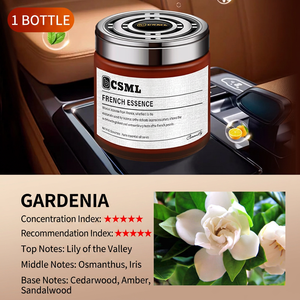 Baume de parfum solide à l'essence française OEM/ODM 50-100 ml, parfum longue durée, évaporation naturelle, sans électricité, pour utilisation en voiture - Product Image 2