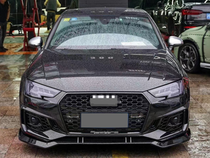 อะไหล่รถยนต์สำหรับ Audi A4 รุ่นดัดแปลง RS4 Surround ปี 2020-2024 A4 B9 กันชนหน้าแบบใหญ่  ชุดแต่ง RS4  ชุดประกอบกันชนหน้า - Product Image 4