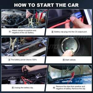 Arrancador de Coches Kroak S320 12V con Supercondensador, Banco de Energía sin Batería 5*400F, Dispositivo de Arranque de Coches con Corriente Máxima de 1200A - Product Image 5