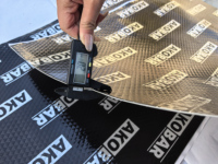 Alfombrilla de Aislamiento Térmico y Acústico para Automóviles, de Aluminio y Goma Butilo, Amortiguador de Sonido para Motor, Techo y Suelo