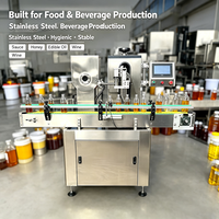 Machine de remplissage automatique à pompe magnétique servo à tête unique pour liquides visqueux, spéciale pour bouteilles irrégulières