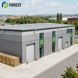 Turnkey Solution Thermal Insulated Rust Resistance Wholesale Distribution Hub Steel Structure Workshop Versatile - Product Image 1