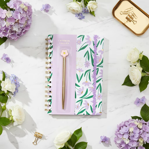 A5 螺旋笔记本套装金属笔纸文具套装适合学校办公室使用 - Product Image 4