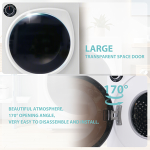 Sèche-<span class=keywords><strong>linge</strong></span> à 5 modes avec protection contre la surchauffe du tambour Dépoussiérage Désodorisation Caractéristiques d'élimination des peluches-pour une utilisation aux États-Unis - Product Image 6