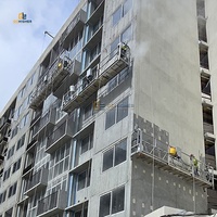 Plateforme de travail suspendue en acier et alliage d'aluminium Zlp630 série Zlp pour bâtiment de grande hauteur avec élévateur de façade
