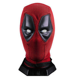 Halloween <span class=keywords><strong>Deadpool</strong></span> Masque <span class=keywords><strong>Costume</strong></span> Overhead Polyester Masque Wade Wilson Couvre-chef Carnaval Masque de fête pour adulte - Product Image 1