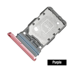 Remplacement du support du cadre de la fente du plateau de la carte <span class=keywords><strong>SIM</strong></span> double simple pour Samsung <span class=keywords><strong>Galaxy</strong></span> <span class=keywords><strong>S21</strong></span>/<span class=keywords><strong>S21</strong></span> Plus expédition rapide en gros - Product Image 5