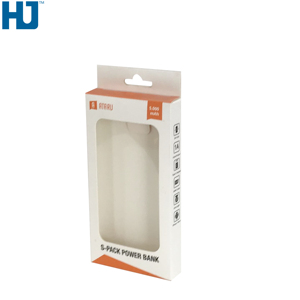 Aceptar personalizado al por mayor tesoro de carga de caja de embalaje de papel caja de ventana con asas de <span class=keywords><strong>Banco</strong></span> de potencia para el teléfono móvil - Product Image 3