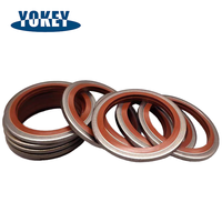 High Pressure Bonded Seals Dowty Washer IATF 16949 Zinc Plated NBR FKM Gasket for Hydraulic Valve Cylinder Pipe Connection