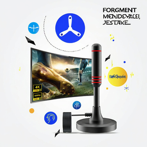 9dBi xe kỹ thuật số <span class=keywords><strong>TV</strong></span> Antenna 470-862Mhz SMA DVB-T trong nhà thép Antenna cho Xe sản xuất <span class=keywords><strong>TV</strong></span> - Product Image 2