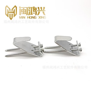 Min Hong Xing <b>Painting</b> <b>Frame</b> Metal Hooks With Nails Horizontal Hanging Hardware Kit Zinc White Rectangle - Product Image 5