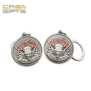 Fútbol finisher Premio personalizado metal oro plata latón deportes maratón correr medalla con cinta - Product Image 3