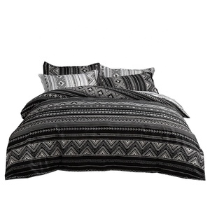 Trung Quốc Sản Xuất Trên Cổ Phiếu Bohemian Gối Trường Hợp <span class=keywords><strong>Comforter</strong></span> Cover Bedding Set Bed 3 Cái 100% Cotton Bộ Giường - Product Image 1