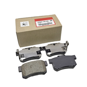 Pastillas de freno Honda 43022-TR0-A01 para Civic 12-15 traseras semimetálicas hechas en Japón - Product Image 3
