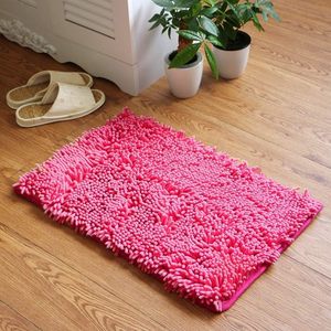 Alfombra de Baño Moderna, Afelpada, de Chenilla, Reversible, con Diseño Novedoso, Apta para Mascotas, Extra Gruesa, Antideslizante, para Uso en el Hogar y Hoteles - Product Image 1