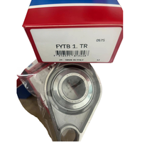Rodamiento de Brida Ovalada de Hierro Fundido FYTWR 30 YTH de Acero Inoxidable Lubricado con Grasa, con 2 Pernos, para Uso Agrícola
