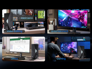 Mini chơi game PC i-ntel Core i5 <span class=keywords><strong>i7</strong></span> I9 9900t với RTX 3050 8G 64GB DDR4 RAM 2TB NVMe SSD wifi6 win11 Pro chơi game văn phòng nhà - Product Image 6