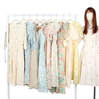 Robes Vintage d'Occasion de Haute Qualité, Assortiment Mixte en Coton et Nylon, Longues, Vêtements Usagés Fabriqués en Chine pour l'Afrique