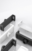 Support de tablette pivotant en aluminium, support de téléphone de bureau rotatif à 360 degrés avec plaque de fixation détachable pour accessoires de tablette iPad
