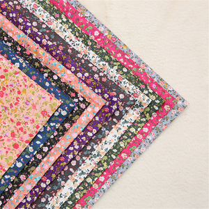 Tissus carrés en fibre de polyester pour la <span class=keywords><strong>couture</strong></span> et le <span class=keywords><strong>patchwork</strong></span>, feuilles de tissu prédécoupées pour le <span class=keywords><strong>patchwork</strong></span> artisanal - Product Image 5