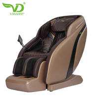 Fauteuil de massage Rokol 3D Zero Gravity en cuir PU, design capsule de luxe pour le corps entier, avec fonction musicale et minuterie, fabriqué à Guangzhou