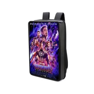 21.5นิ้วกระเป๋าเป้สะพายหลังกลางแจ้ง <span class=keywords><strong>LCD</strong></span> กันน้ำเดินป้ายโฆษณาที่กำหนดเองได้ - Product Image 1