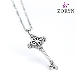 Pendentif en acier inoxydable Cœur Sacré de Jésus, Croix Religieuse Flamme Gothique Punk Vintage, Bijou en Acier Titane pour Homme - Product Image 4