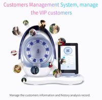 Analyseur de peau le plus récent, scanner facial, machine d'analyse de la peau, testeur facial, scanner prenant en charge plusieurs langues