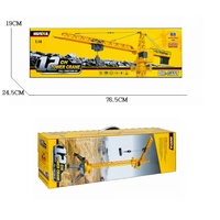 Huina mainan truk teknik RC skala 1585 1/14, termasuk pengisi daya anak-anak, Model struktur derek Remote Control logam 12 saluran