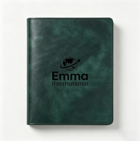 Carnet de notes de luxe en cuir synthétique PU avec logo personnalisé imprimé par transfert thermique 0,7 mm, carnet promotionnel, agenda, bloc-notes N31-1