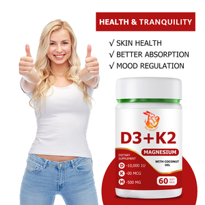 Gélules de Vitamine D3 K2 de Haute Qualité pour Adultes – Soutien Immunitaire et Santé Osseuse – Produits de Santé Vitaminés - Product Image 6