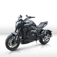 2025 Best-seller 7000W Moteur à chaîne centrale Moto de tourisme électrique Conduite confortable Vitesse maximale 180 km/h 72v