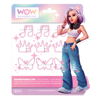 Clips con formas divertidas WOW Generation