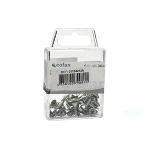 Tornillo - blíster de 15 unidades, tipo DIN-7982, dimensiones M-4x25, fabricado en acero, ideal para fijaciones en diversos - Product Image 1