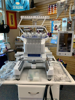 Brother PR1055X Machine à broder à dix aiguilles Machine à broder les motifs Machine à broder informatisée à une tête à 10 aiguilles