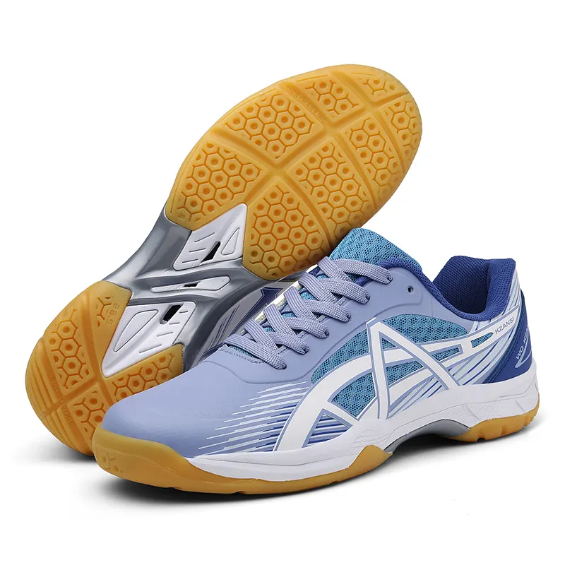 Cross border supply 2022 new non slip tennis and badminton shoes breathable and comfortable lovers men's table tennis shoes