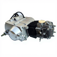 Moteur de moto 110cc neuf, 4 temps, 125cc, refroidi par air, allumage CDI, double embrayage, monocylindre, assemblage direct usine