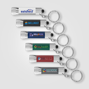 ไฟฉาย EDC 3LED อลูมิเนียมอัลลอยด์ขนาดเล็กพวงกุญแจพกพาสีขาวเปล่งแสงสีขาวสำหรับพกพาทุกวันสำหรับการเดินป่าและตั้งแคมป์ - Product Image 1